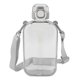 thumbnail image 1 of Flat Water Bottle 750ml Slim PC Silicone Leak Proof with Strap Flat Drinking Bottle for Sports Outdoor Activities Grey, 1 of 4