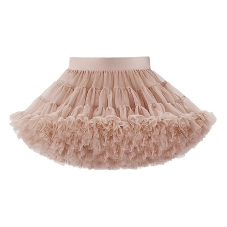 

Toddler Children Spring Summer Every Little Girl Need To Have A Princess Lolita Fancy Color Party Fluffy Tutu Skirts Wedding Dress Princess Dress Poodle Skirt for Girls Size 8