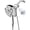 Chrome-15391-2.5 gpm, variant on 2-in-1 Filtered Shower Head with Handheld, Chrome, 15391-2.5 gpm, Dual Rain & Massage Spray Trim System