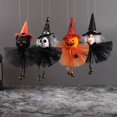 thumbnail image 4 of Colgantes colgantes de bruja de calabaza de Halloween, accesorios de broma, muñeco de Spook, Feliz Día de Halloween, fantasma, Festival, decoración de fiesta, 2023, 4 of 4