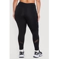 thumbnail image 4 of Women's Plus Size High Waisted Mesh Detail Leggings with Pockets, 4 of 5