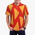 thumbnail image 1 of Balery Tortilla chips Camisa Polo de Hombre con Estampado, de Manga Corta y Tejido Medio, Camisa Tipo Golf Polo-Small, 1 of 6
