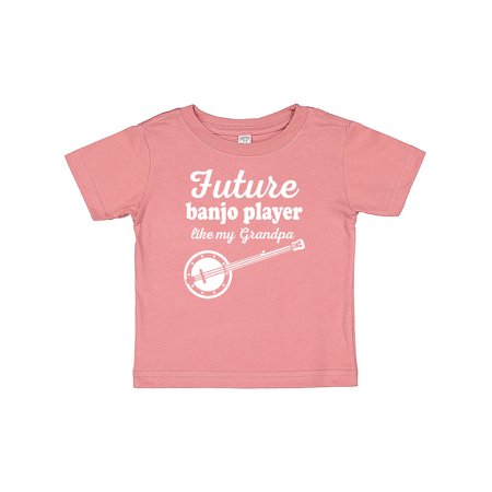 

Inktastic Future Banjo Player Like Grandpa Gift Baby Boy or Baby Girl T-Shirt