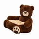thumbnail image 1 of Asiento de sofá para niños, asiento de apoyo, sofá de felpa, reposabrazos, cojín suave para el hogar. Oso, 1 of 9