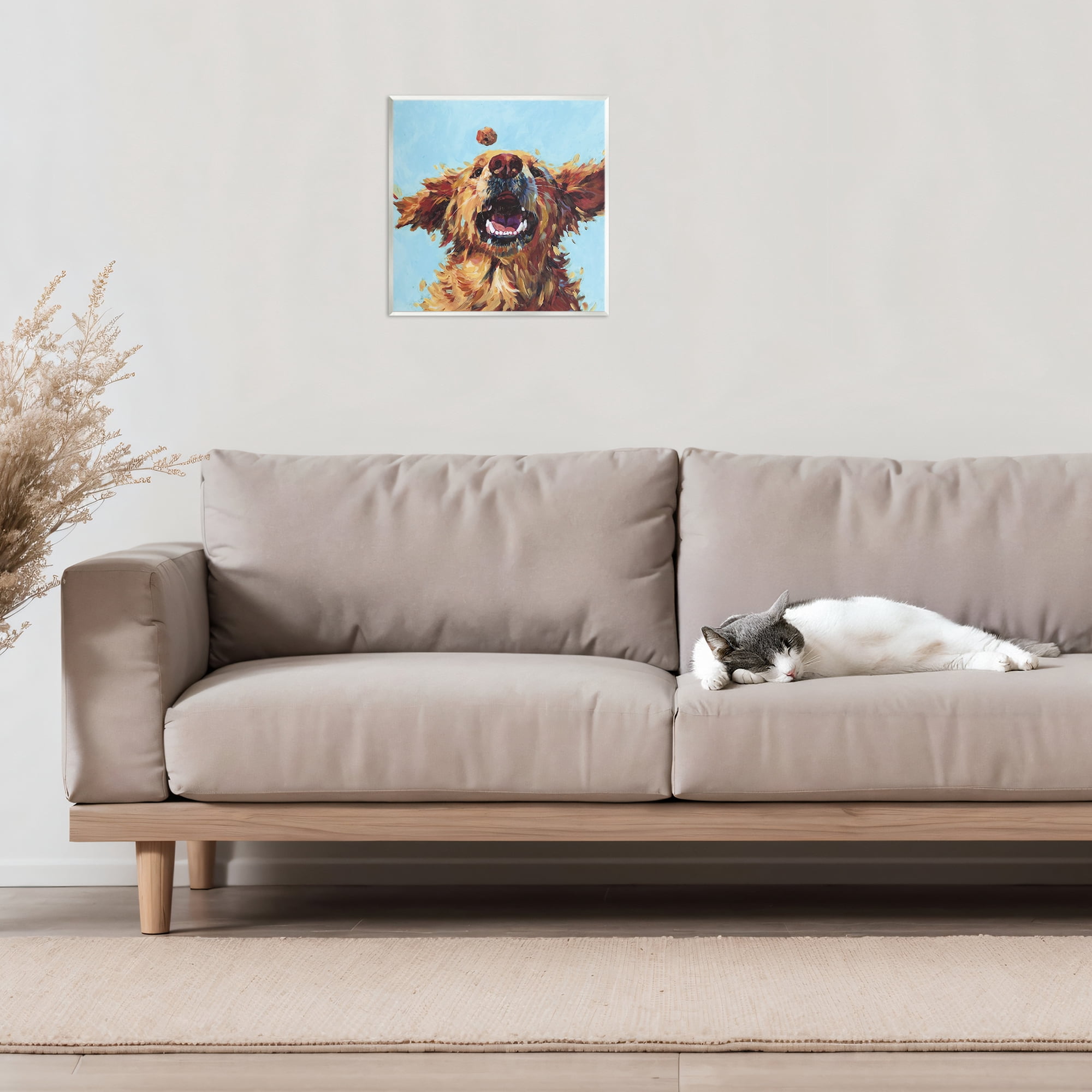 Stupell Industries Treato Loyal Dog Wall Plaque Art, design by Studio Bautista
