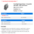 thumbnail image 2 of Front Right Engine Mount - Compatible with 2000 - 2007 Ford Taurus 2001 2002 2003 2004 2005 2006, 2 of 2