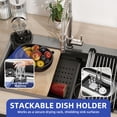 thumbnail image 2 of ModFusion 32-inch Black Kitchen Single Bowl Sink with Cup Washer, Cutting Board, Stainless Steel Nano Drop-In Modern Sink Workstation with Accessories, American Standard, 2 of 10