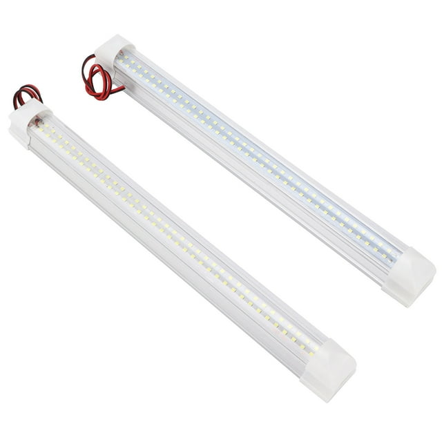 12V 72LED lámpara Interior barra tira luz blanca interruptor de encendido/apagado para coche furgoneta camión remolque barco caravana