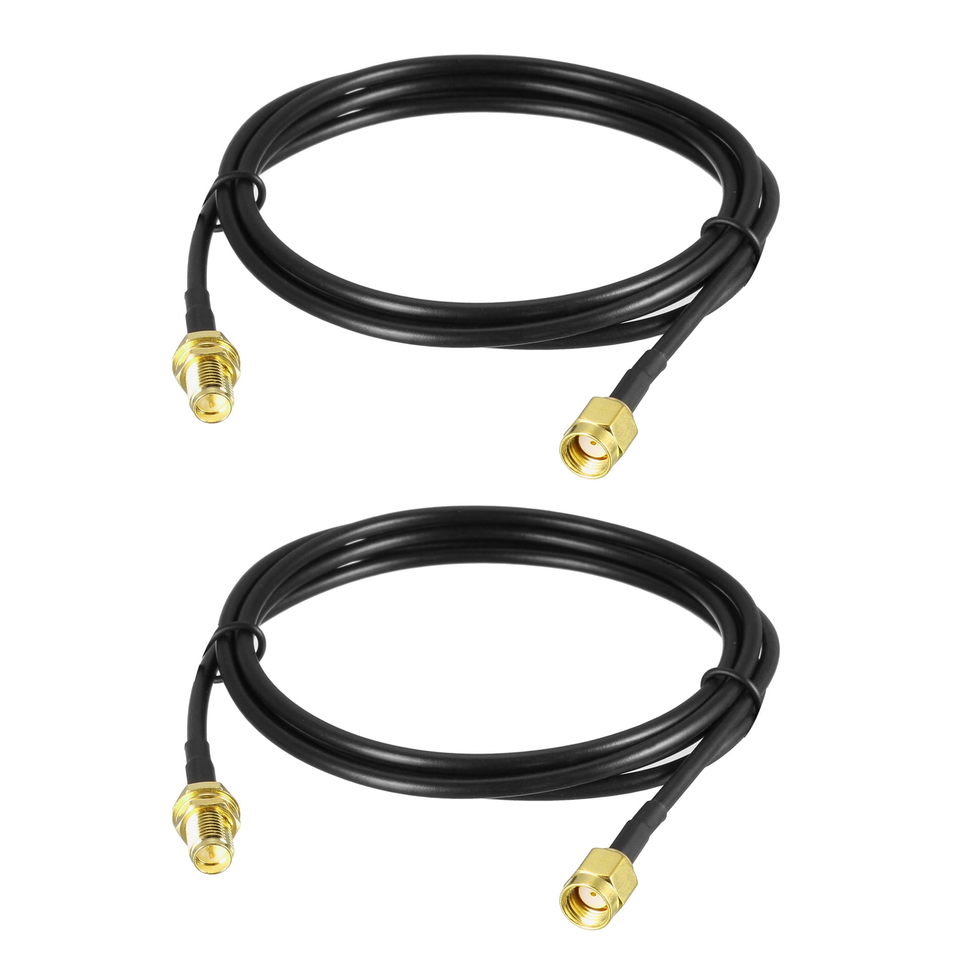 Antenna Extension Cable RPSMA Male to RPSMA Female Low Loss 4ft 2pcs