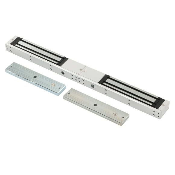 Double Door Mag Lock, Antirust Aluminum Alloy Electromagnetic Lock Holding Force 280KG For Wooden Metal Glass Doors