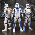 thumbnail image 2 of Star Wars 442nd Trooper Commando Gunner Arc Captain 6 "figura de acción Fase 2 equipo blanco clon muñeca modelo chico juguete, 2 of 4