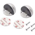 thumbnail image 1 of Sound Dampening Door Stop, Quick Installation Wall Protector With Strong Suction For Wide Range Usage (2 Pack), 1 of 6
