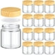 thumbnail image 1 of Frascos de vidrio Norme 120 ml/4 oz con tapas, 12 unidades, reutilizables, 1 of 7