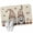 Brown White, variant on Front Door Mat 15.7"x23.6", Coffee Gnomes Non Slip Backing & Low Profile Doormats, Absorbent Muddy Dirt Trapper Door Mats for Front Back Door Entryway All-Weather Coffee Beans Cups Brown