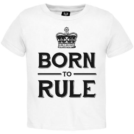 

Prince George - Born to Rule Toddler T-Shirt - 4T