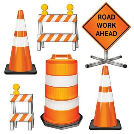 UPC 034689543763 product image for Road Crew Cutouts Assorted | upcitemdb.com