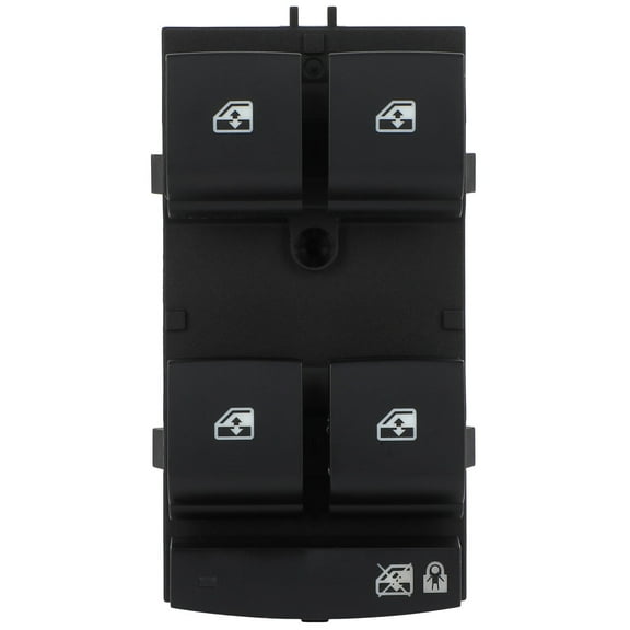 cciyu Master Power Window Switch 20830824 25964261 Front Left Driver Side Window Control Switch Fit 2010-2016 for Buick LaCrosse, 2011-2012 for Buick Regal, 2012-2017 for Buick Verano