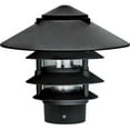 thumbnail image 1 of Dabmar Lighting D5400-B Cast Aluminum Four Tier Pagoda Light with 3 In. Base- Black, 1 of 1