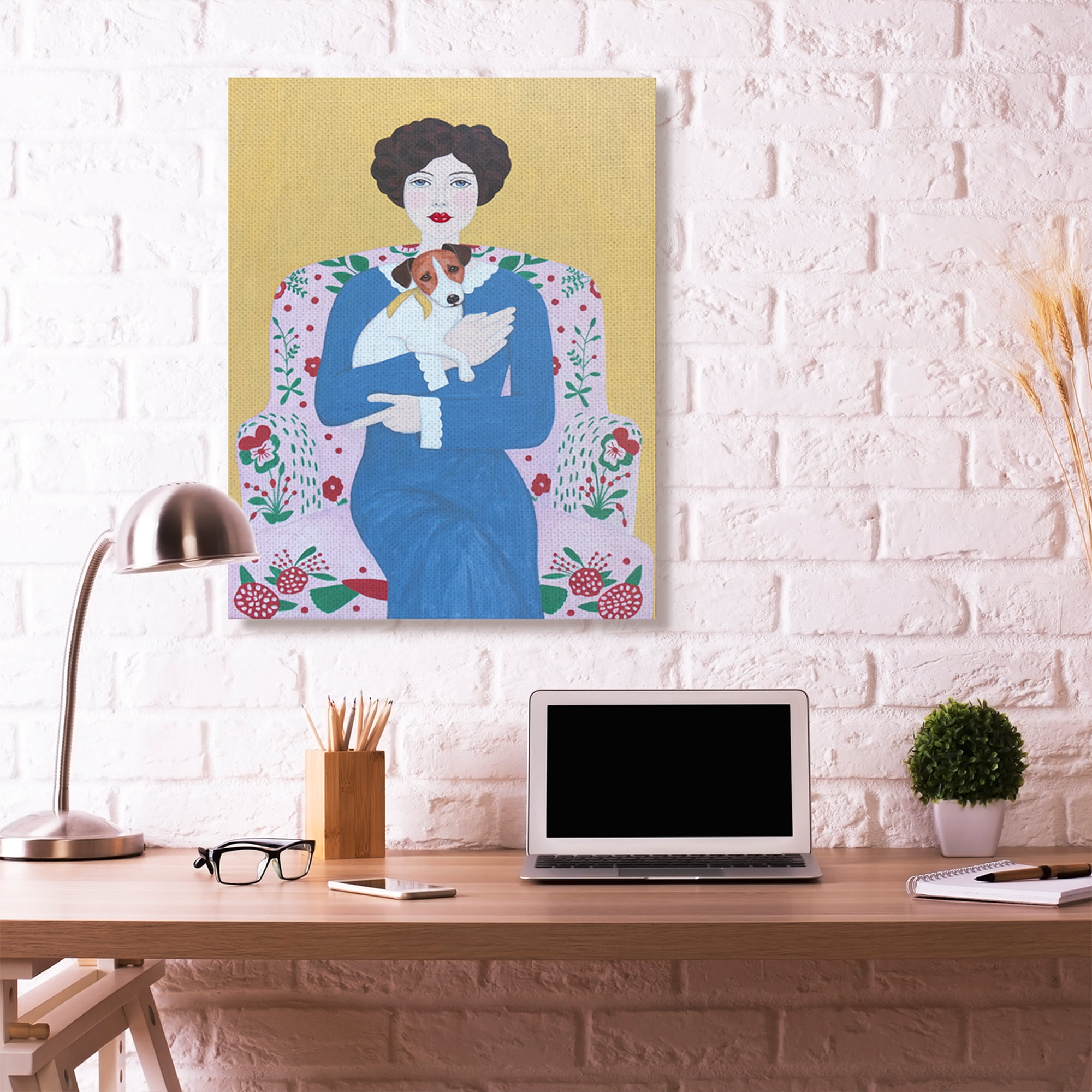 Stupell Home Décor Framed Canvas Art Print, 2" x 37"