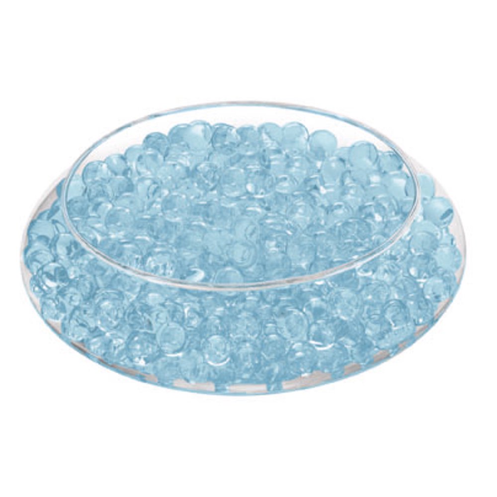 Deco Beads (Baby Blue) New Custom Colors 8 Ounce Jar Makes 6 Gallons of Gel Beads Vase Filler