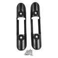 thumbnail image 3 of Mosiee High Quality New Paddle Holder Clips Paddle Buckle Practical With Screws 2Pcs Black For Paddle Oar Kayak Canoe, 3 of 9