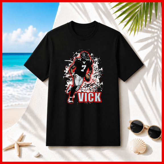Michael Vick 2 Classic Falcons Football Fan Sports Tee Unisex T-Shirt V80689, S-5XL