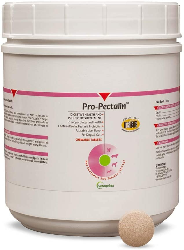 Vetoquinol ProPectalin Chewable Tablets for Dogs & Cats 250ct, Beef