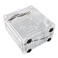 thumbnail image 1 of Mini Portable ITX Computer Case, Full Transparent DIY Desktop Case 2.5 Inch SSDs Compact Mini ITX Case with Handle, 1 Cooling Fan for 170x170mm Motherboard, 1 of 7