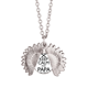 thumbnail image 1 of Mantener la calma y papa Wil arreglar quote Collar de girasol collar collar collar colgante, 1 of 3