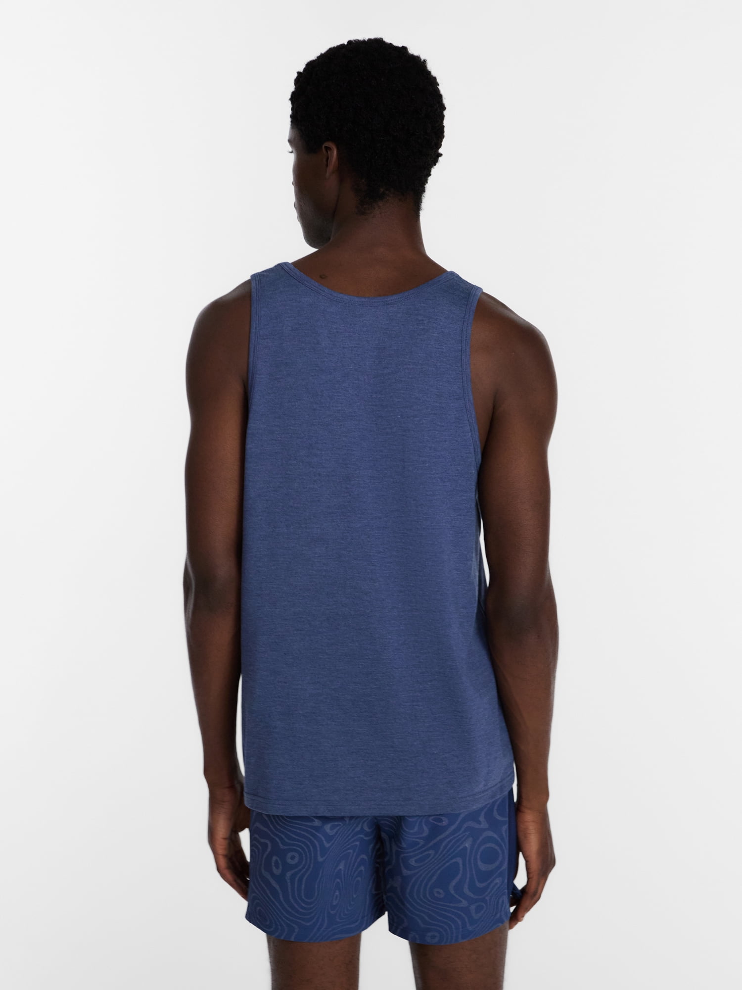 Athletic Works Men's and Men's Big & Tall Tri-Blend Tank Top, Sizes XS-4XLT