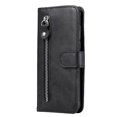 thumbnail image 4 of Estuche de Cuero PU con Cierre para Samsung Galaxy M33 5G , Funda Protectora con Billetera y Correa, 4 of 6