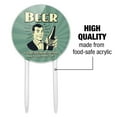 thumbnail image 6 of Acrylic Beer If You Don't Drink How Will Friends Know You Love Them Funny Humor Cake Topper Party Decoration for Wedding Anniversary Birthday Graduation, 6 of 7