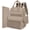 Khaki, variant on NexTone Diaper Bag Backpack, Waterproof Stylish Baby Bag with Changing Pad, Large Capacity Travel Essentials Baby Diaper Bag with USB Port, Stroller Straps & Pacifier Case (Khaki)