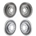 thumbnail image 1 of Genius Front Rear Coated Disc Brake Rotors Kit for Car 2013-2016 Dodge Dart KG-100858, 1 of 9