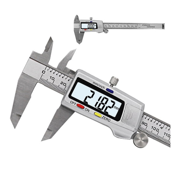Measuring Tool Stainless Steel Digital Caliper 6 150mm measuring instrument Vernier Calipers ,Easy to Operate