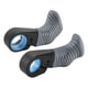 thumbnail image 5 of 2 piezas de reposapiés para manillar de bicicleta, diseño ergonómico, se adaptan a manillares de 22,2 mm Gris, 5 of 8