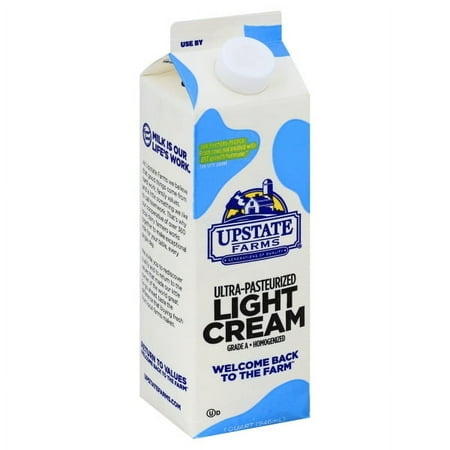 Upstate Farms Creamy Delight Light Cream, 1 Quart
