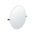thumbnail image 2 of Gatco Channel 32" Frameless Oval Mirror, Chrome, 2 of 4