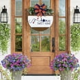 thumbnail image 4 of Home Welcome Independence Day Home Decoration Door Wall Decoration Hanging Sign Independence Day Decorative Door Sign Home And Seasonal Front Door Sign Hanger Large Welcome Sign for Entryway Front, 4 of 4