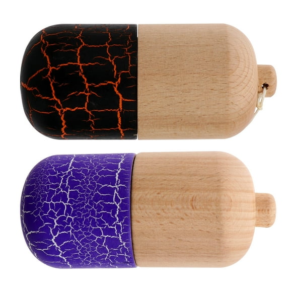 CHICHUMID 2pcs Skill Toys Kendama Beech Assorted Color for Balance Improvement and Group Games