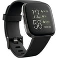 thumbnail image 1 of Restored Fitbit Versa 2 Health & Fitness Smartwatch Black / Carbon Aluminum (Refurbished), 1 of 5