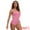 Pink, variant on Unique Bargains Womens' Seamless Sleeveless Bodysuit Briefs Body Shaper S White