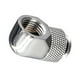 thumbnail image 3 of Conector extensor macho a hembra G1/4 ", accesorio de tubería, latón inoxidable, juntas de codo giratorias de 90  degree para PC, tubería rígida de plata Baoblaze  adaptador extensor, 3 of 7