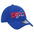 thumbnail image 3 of Men's New Era Royal Buffalo Bills Overlap Logo 39THIRTY Stretch Fit Hat, 3 of 5
