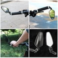 thumbnail image 2 of 2PCS High-definition Bike Mirror Multifunctional Wide Angle Rearview Mirror Safety Glass Mirrors with 2 Wrenches Waterproof Glass Mirrors Outdoor, 2 of 8