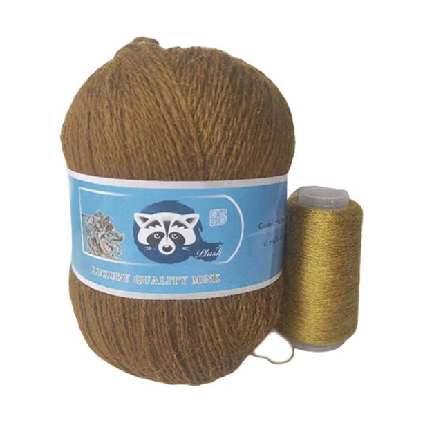 Naiovety Hilo de tejer cálido de 50g, hilo de felpa de ganchillo DIY para mujer, tejido a mano para suéter de bebé, gorro, suministros de Type3 NO3