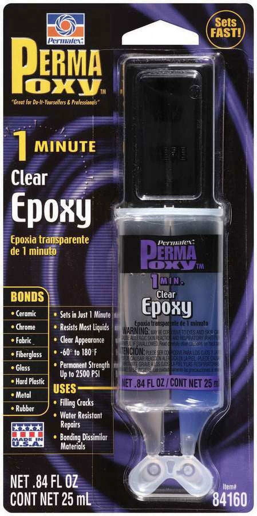 1-Minute Epoxy Clear EACH