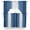 Blue, variant on Aqua Blue Striped Kitchen Curtains Swag Valance for Windows/Bathroom/Cafe, Blue White Ombre Farmhouse Gradient Rod Pocket Drape Panel Swag Curtains Valance for Bedroom/Living Room 56"x36"