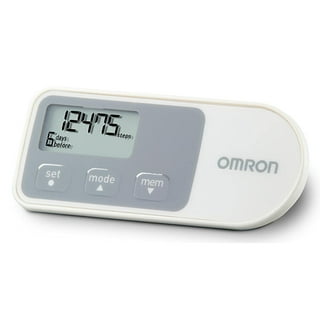Omron BP7100 3 Series Upper Arm Blood Pressure Monitor & HJ325 Alvita  Ultimate Pedometer (Blue) 
