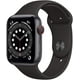 thumbnail image 3 of Apple Watch Series 6 (GPS + Cellular, 40 mm) - Caja de aluminio en gris espacial con correa deportiva negra (renovada), 3 of 9